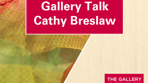 Thumbnail for Gallery Talk: Cathy Breslaw