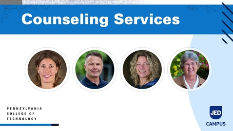 Thumbnail for Counseling Services at Penn College