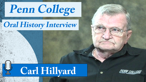 Thumbnail for Oral History Interview:  Carl Hillyard