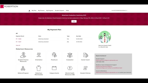 Thumbnail for entry Student Portal - How to Check your Payment Plan