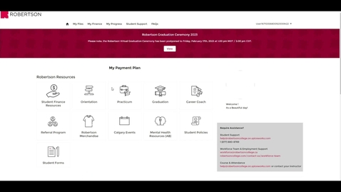 Thumbnail for entry Student Portal - How to check your progress