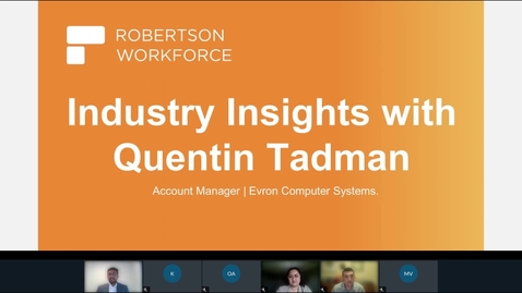 Thumbnail for entry Industry Insights - Quentin Tadman of Evron Computer Systems