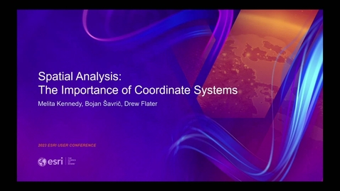 Thumbnail for entry Spatial Analysis: The Importance of Coordinate Systems