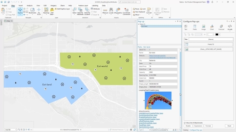 Thumbnail for Working with attachments in pop-ups in ArcGIS Pro