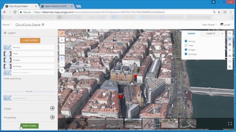 Thumbnail for entry Creating Web Scenes in ArcGIS Online