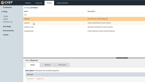 Thumbnail for Automate ArcGIS Enterprise deployments with Chef: Multi-machine GeoAnalytics Server