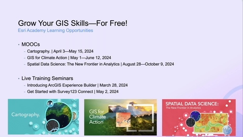 Thumbnail for entry Future-Proofing Your GIS Career: Essential Skills and Training for Success