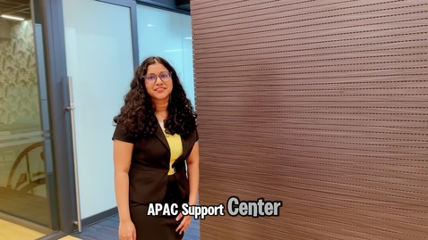 Thumbnail for Behind-the-scenes tour of the APAC Support Center