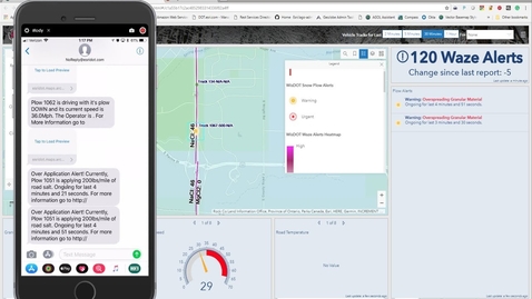 Thumbnail for entry Real-Time Snow Management with ArcGIS