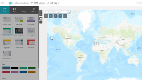 Thumbnail for entry How To: Create a layer selection from a CSV data in the Filter widget in the ArcGIS Web AppBuilder