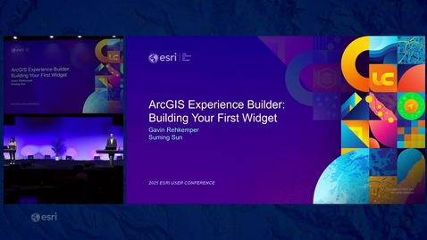 Thumbnail for ArcGIS Experience Builder: Building Your First Widget