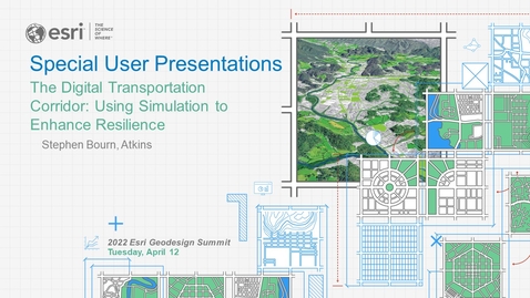 Thumbnail for entry Digital Transportation Simulation to Enhance Resilience 