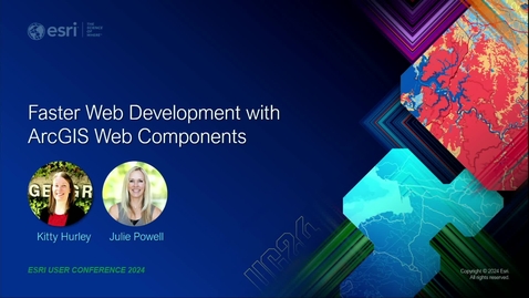 Thumbnail for Faster Web Development with ArcGIS Web Components