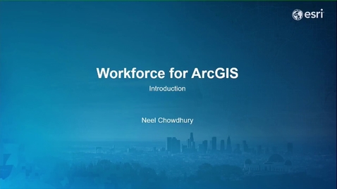 Thumbnail for entry Introduction to Workforce for ArcGIS