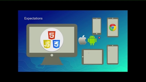 Thumbnail for Building Mobile Web Apps - ArcGIS API for JavaScript