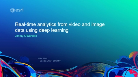 Thumbnail for entry Real-Time Analytics from Video and Image Data Using Deep Learning