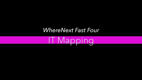 Thumbnail for WhereNext Fast Four: The CIO and the IT Map