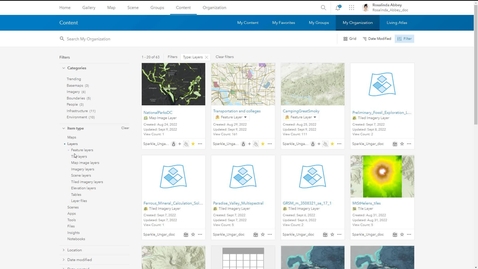 Thumbnail for entry ArcGIS Online: Data Basics