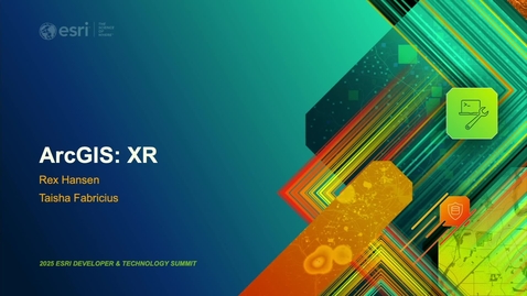 Thumbnail for ArcGIS: XR (Extended Reality)