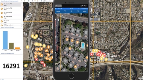 Thumbnail for Using Collector for ArcGIS for Disaster Response