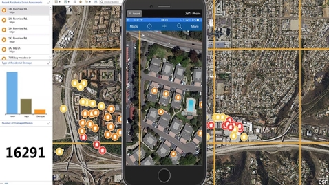 Thumbnail for entry Using Collector for ArcGIS for Disaster Response