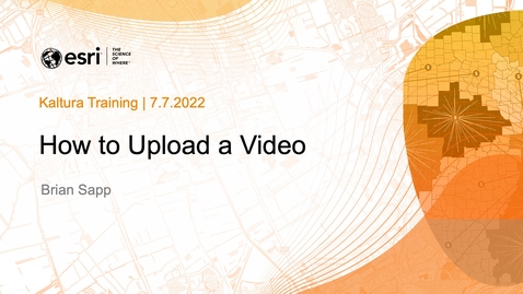 Thumbnail for How to Upload a Video