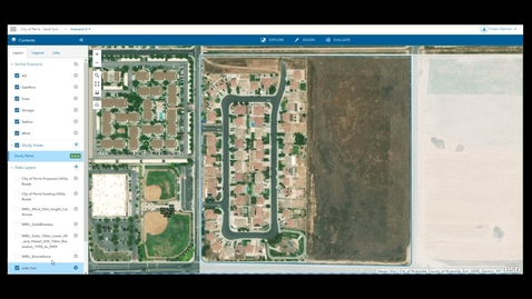 Thumbnail for ArcGIS GeoPlanner Solar Suitability Modeling: Study Area for Shady Palms