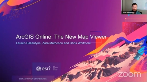 Thumbnail for ArcGIS Online: The New Map Viewer