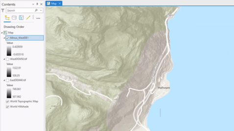 Thumbnail for entry Find the Raster Value Differences Between Two Raster Images in ArcGIS Pro