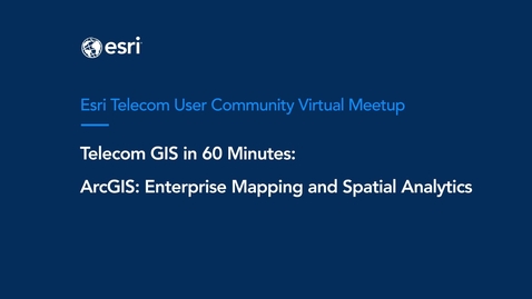 Thumbnail for ArcGIS: Enterprise Mapping and Spatial Analytics