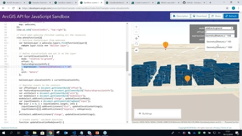 Thumbnail for Using Arcade with Your Apps - ArcGIS API for JavaScript