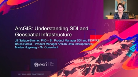 Thumbnail for entry ArcGIS: Understanding SDI and Geospatial Infrastructure
