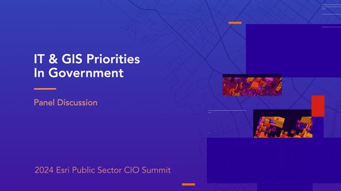 Thumbnail for entry IT &amp; GIS Priorities in Government - State CIOs with NASCIO