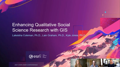 Thumbnail for entry Enhancing Qualitative Social Science with GIS