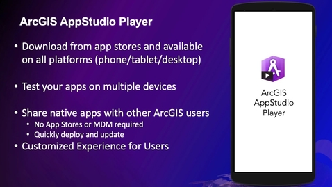 Thumbnail for Deploying Mobile Apps in ArcGIS AppStudio