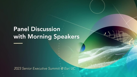 Thumbnail for Panel Discussion with Morning Speakers