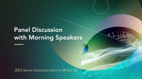 Thumbnail for entry Panel Discussion with Morning Speakers