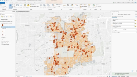 Thumbnail for entry Problem Location Analysis using the Crime Analysis Solution