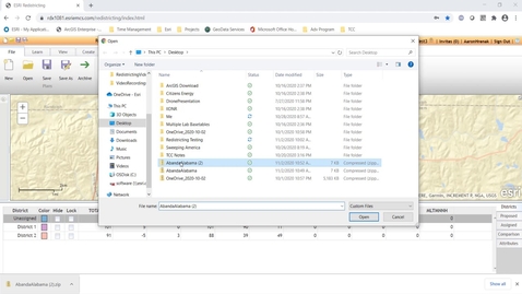 Thumbnail for entry Export and Import using Shapefile