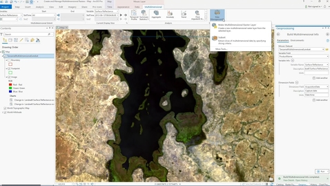 Thumbnail for Create Multidimensional Rasters from a Collection of Images