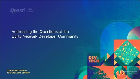 Thumbnail for Addressing the Questions of the Utility Network Developer Community
