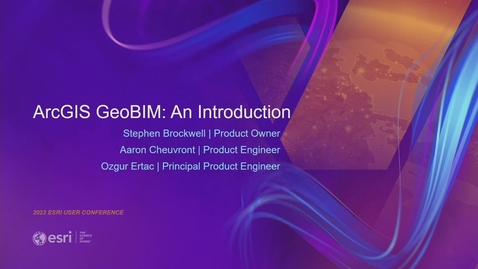 Thumbnail for ArcGIS GeoBIM: An Introduction