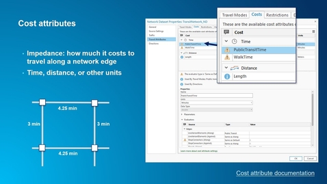 Thumbnail for Public Transit Analysis - Video 10:  The Nitty-Gritty Details of Network Datasets
