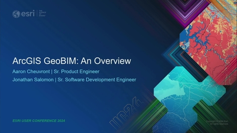 Thumbnail for ArcGIS GeoBIM: An Overview