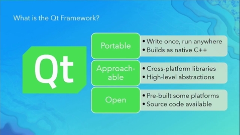 Thumbnail for entry ArcGIS Runtime SDK for Qt: Building Apps