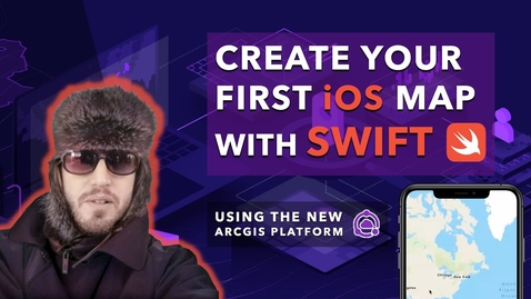 Thumbnail for Create an iOS mapping app using Swift and ArcGIS Basemaps layer service