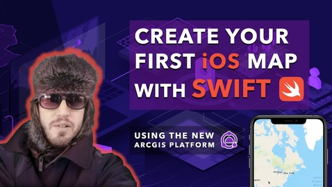 Thumbnail for entry Create an iOS mapping app using Swift and ArcGIS Basemaps layer service