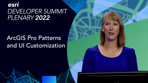 Thumbnail for ArcGIS Pro Patterns and UI Customization