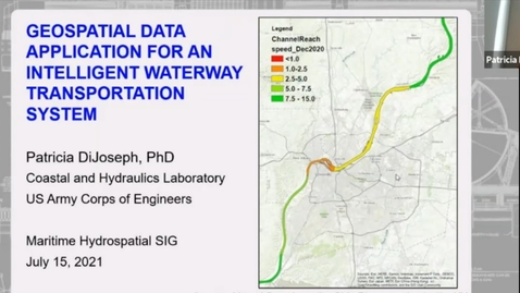 Thumbnail for entry Geospatial Data Application for an Intelligent Waterway Transportation System