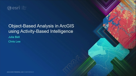 Thumbnail for Object-Based Analysis in ArcGIS Using Activity-Based Intelligence